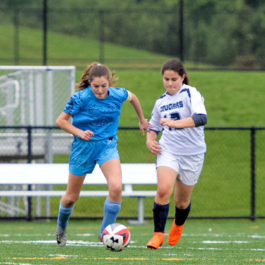 McLean girls varsity soccer game